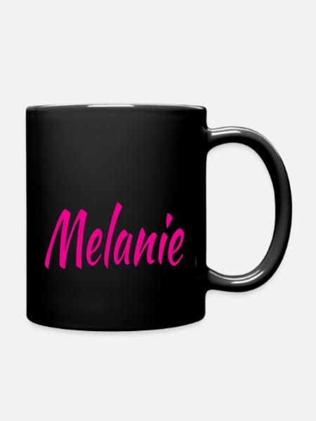 Melanie - Mug uni - noir