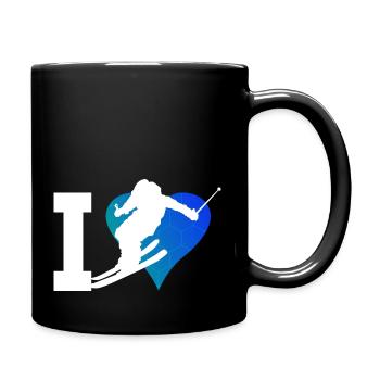 Ski Freestyle Ski Stunt Ski Homme - Mug uni - noir - Droite