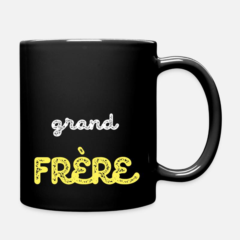 Vintage Grand Frère - Mug uni - noir
