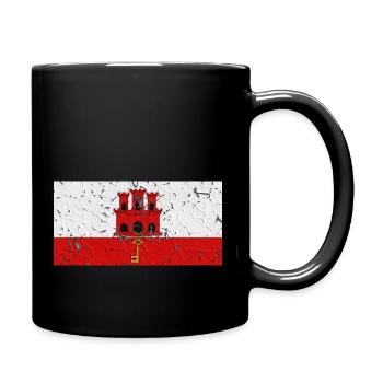 Gibraltar - Mug uni - noir - Droite