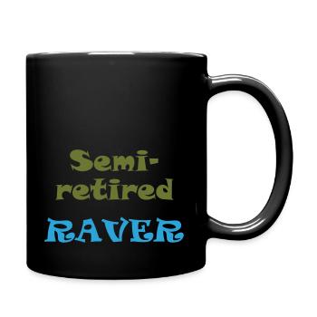 raver - Full Colour Mug - black - Right