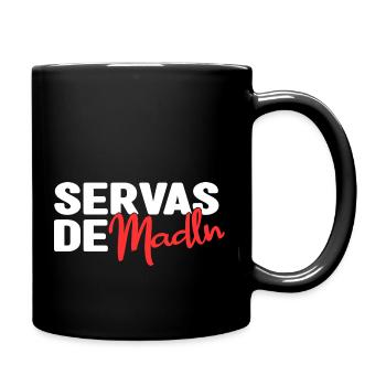 Servas de Madln - Tasse einfarbig - Schwarz - Rechts