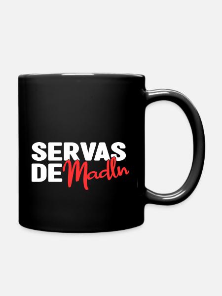 Servas de Madln - Tasse einfarbig - Schwarz