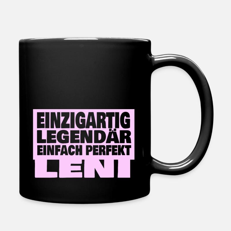 Leni - Tasse einfarbig - Schwarz