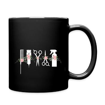 Hairdresser – Hair Cutting Specialist Haircutting - Tasse einfarbig - Schwarz - Rechts