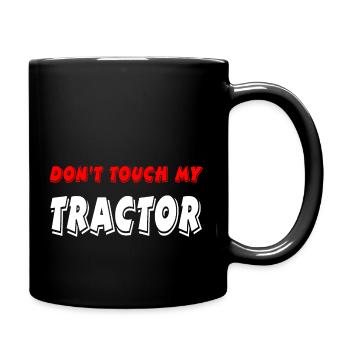 Tractor - Full Colour Mug - black - Right