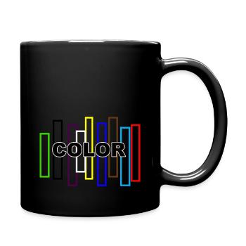 COLOR - Mug uni - noir - Droite