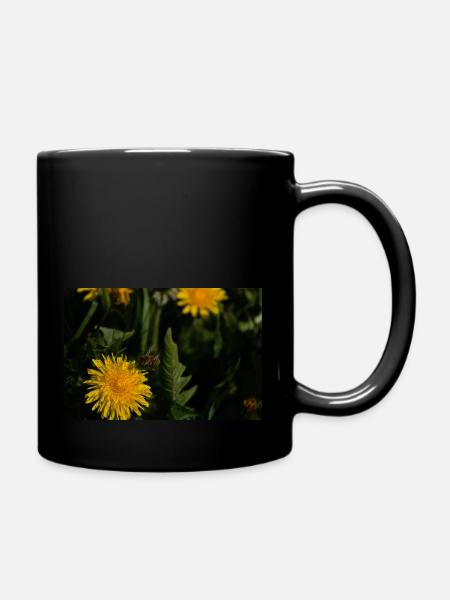 Be a bee - Tasse einfarbig - Schwarz