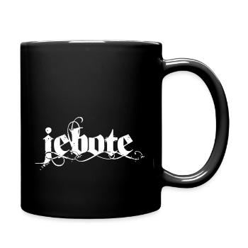jebote - fick dich - Tasse einfarbig - Schwarz - Rechts