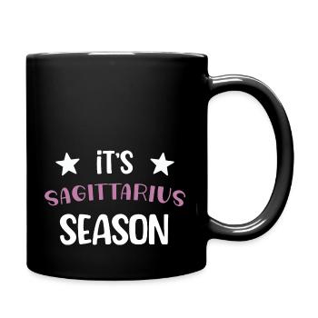 It's sagittarius season original gift zodiac sign - Mug uni - noir - Droite