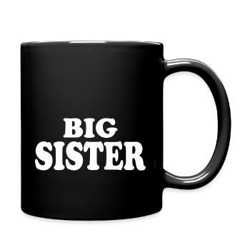 Big Sister Big Sister - Full Colour Mug - black - Right