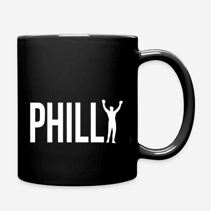 Philly Rocky Balboa - Mug uni - noir