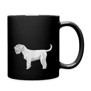 Irish SoftCoated WheatenTerrier - Full Colour Mug - black - Right