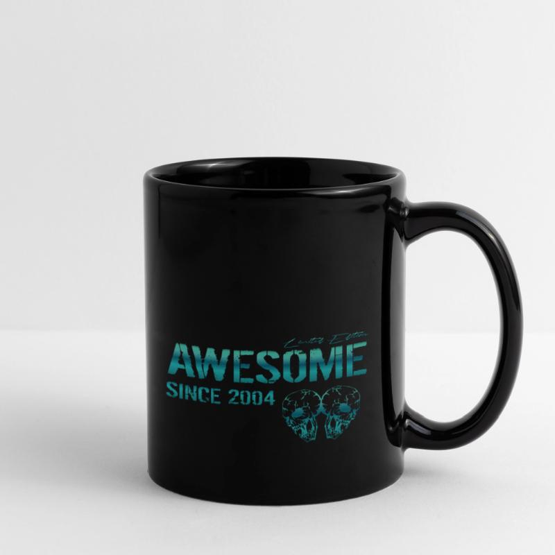 Awesome since 2004 Geschenk Tasse einfarbig