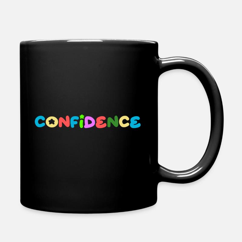 Confiance en soi, pensée positive - Mug uni - noir