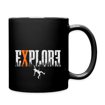 Climbing - Explore - Full Colour Mug - black - Right