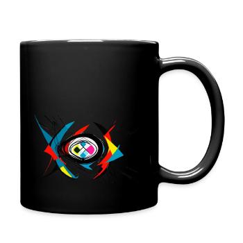 Explosion de couleurs - Mug uni - noir - Droite