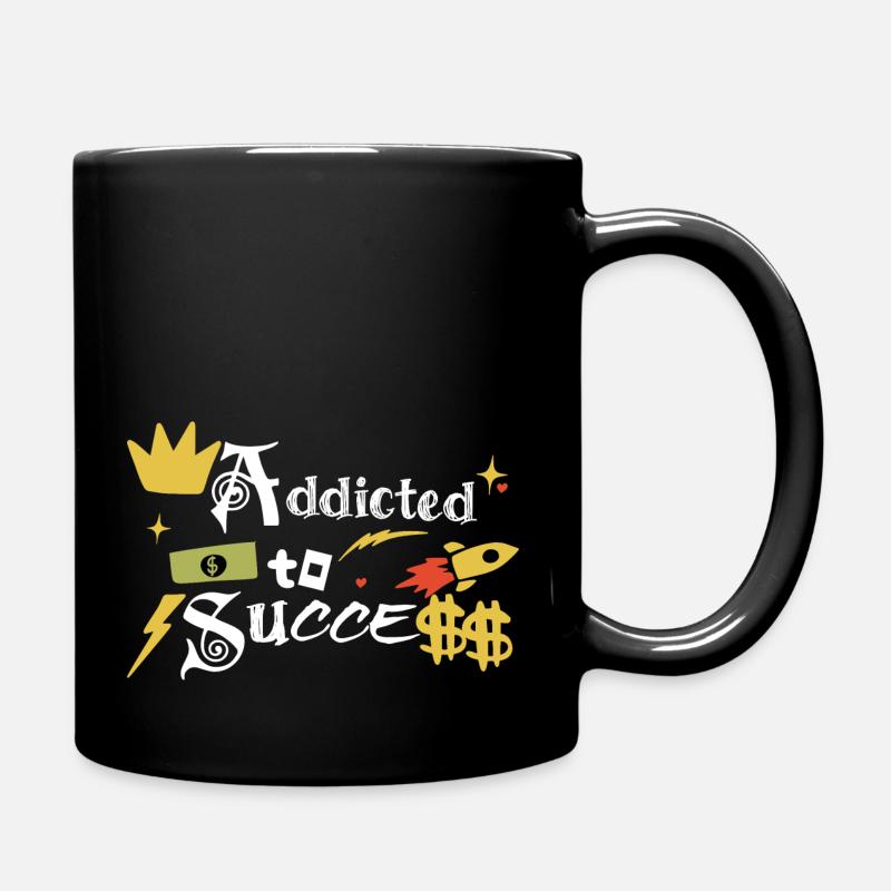 Addict to success - Mug uni - noir
