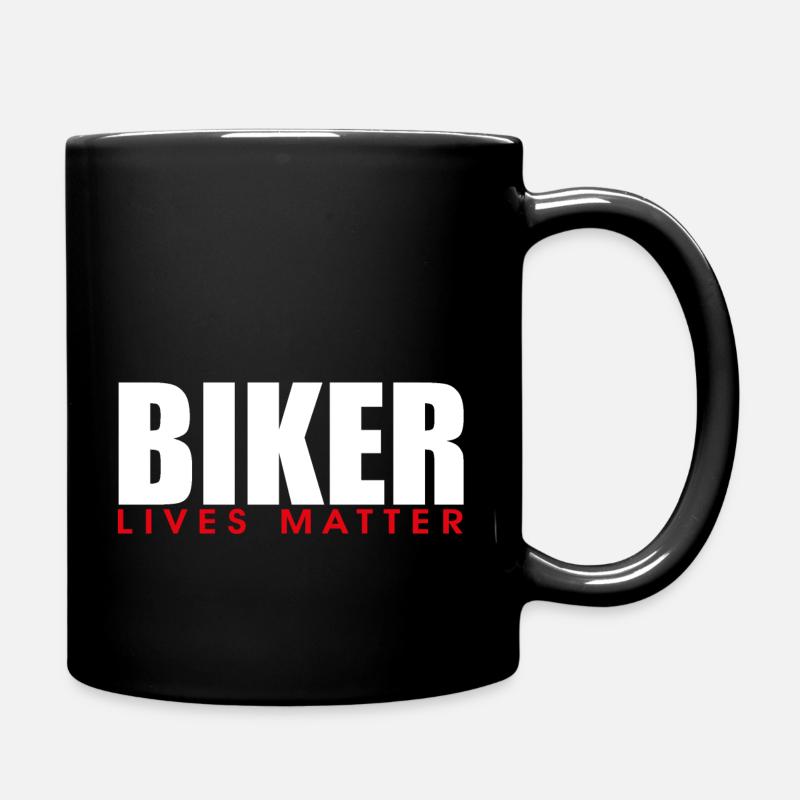 LA VIE DES MOTARDS COMPTE - Mug uni - noir