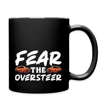 Fear The OversMotiver Model Car Slot Racing - Full Colour Mug - black - Right