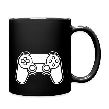 Controller Gaming Video Games Gamepad - Full Colour Mug - black - Right