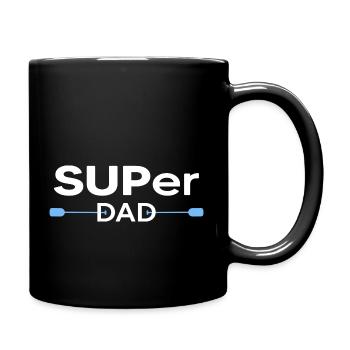 stand up paddle SUP paddle Papa Motivation Stand Up - Mug uni - noir - Droite