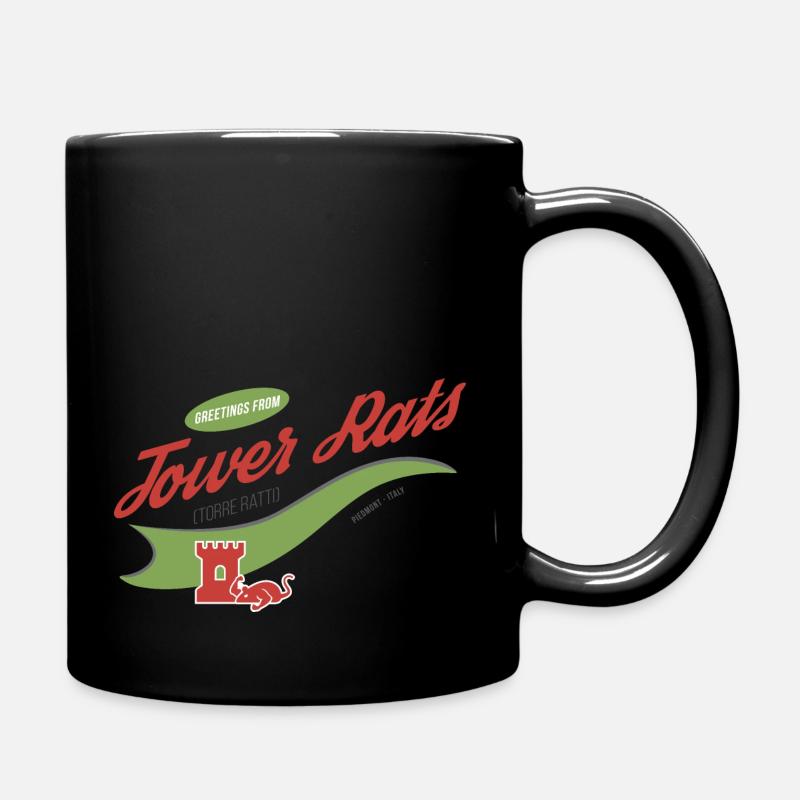 Tower rats torre ratti piemonte - Full Colour Mug - black