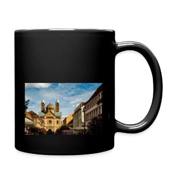 Home is where the Dom is - Tasse einfarbig - Schwarz - Rechts
