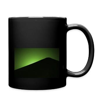 Moonlight green - Full Colour Mug - black - Right