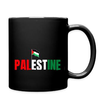 Palestine - Mug uni - noir - Droite