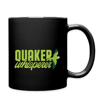 Quaker whisperer Quaker parrot lover - Tasse einfarbig - Schwarz - Rechts