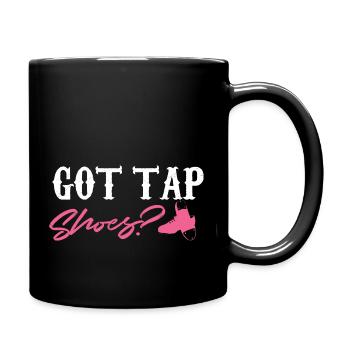 got tap shoes Design for a tap dancer - Full Colour Mug - black - Right