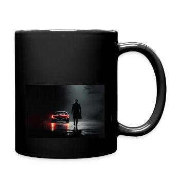 Return to the red Cruiser - Full Colour Mug - black - Right