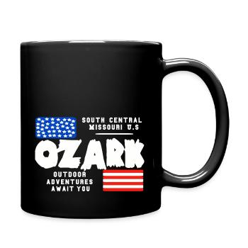 Missouri Ozark - Tasse einfarbig - Schwarz - Rechts