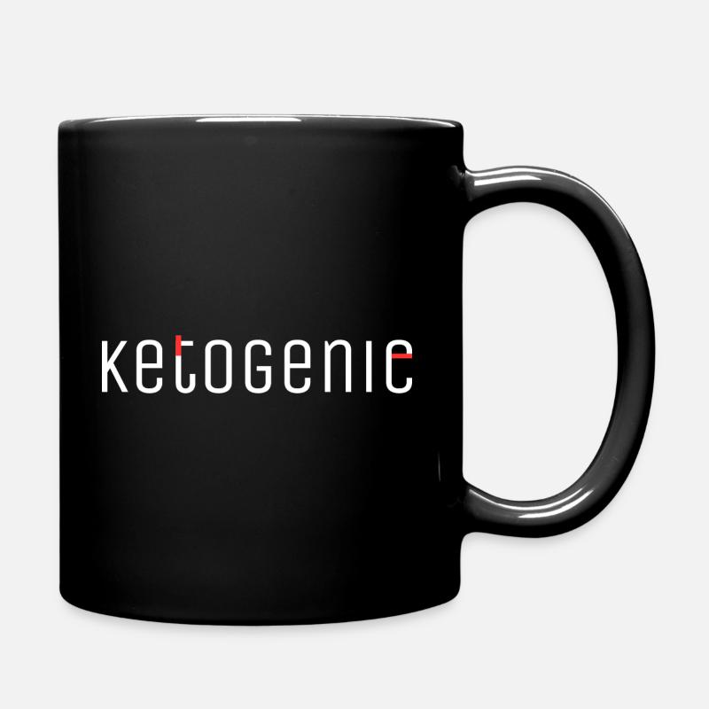 Blanc cétogène - Mug uni - noir