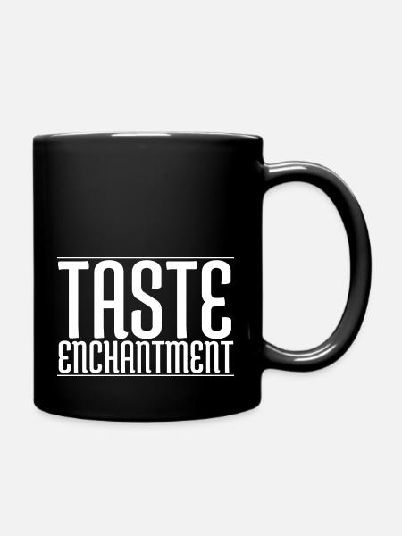 bday culinary wanderlust cool culinary delights - Tasse einfarbig - Schwarz