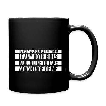 Je combattais un ours Drôle De Chirurgie Bras Cassé Jambe - Mug uni - noir - Droite