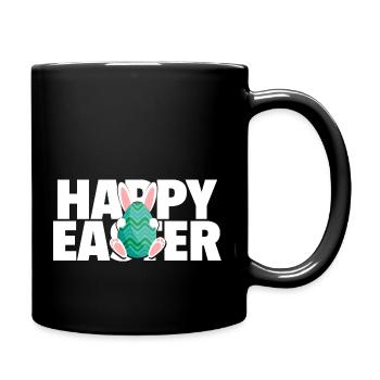 Joyeuse Pâques / Happy Easter - Mug uni - noir - Droite