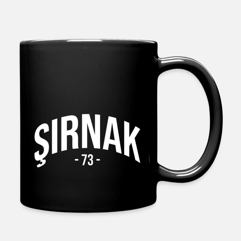 Sirnak 73 Türkei Turkiye Geschenk Sirnakli Kurde - Tasse einfarbig - Schwarz