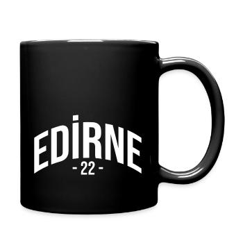 Edirne 22 Turkey Turkiye Gift Holiday TR Türk - Full Colour Mug - black - Right