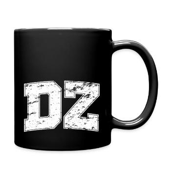 DZ vintage style - Full Colour Mug - black - Right