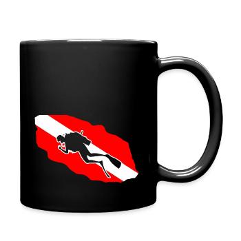 Diving Pavilion - Full Colour Mug - black - Right