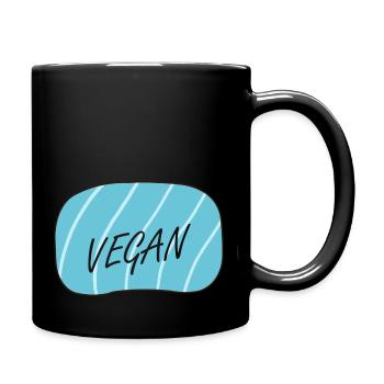 Vegan Animal Welfare - Full Colour Mug - black - Right