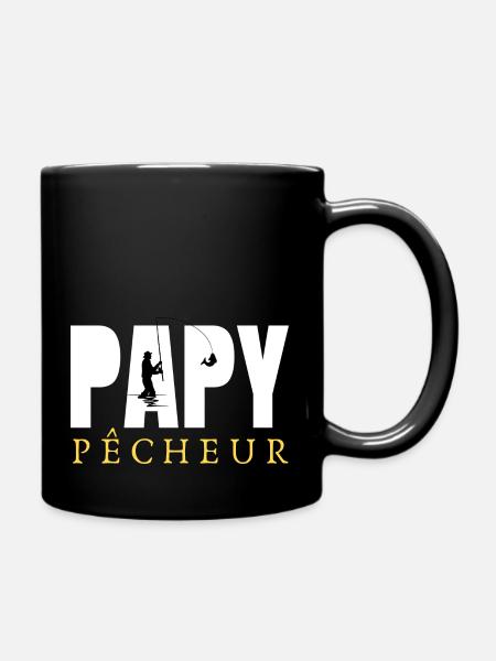 PAPY PÊCHEUR 1 - Mug uni - noir
