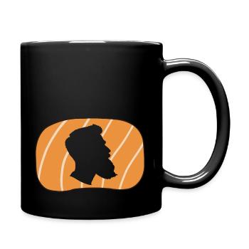 Bart Baertig Hipster - Mug uni - noir - Droite
