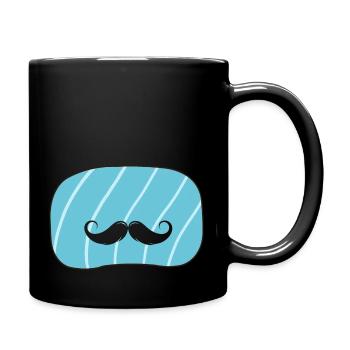 Bart November Schnurrbart - Tasse einfarbig - Schwarz - Rechts