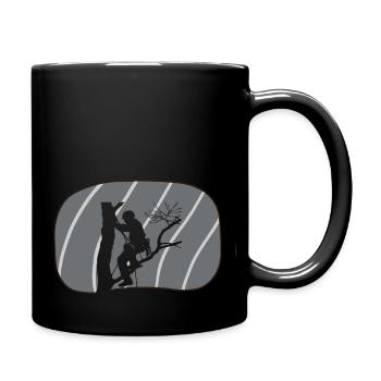 Grimpeurs Accrobranche - Mug uni - noir - Droite