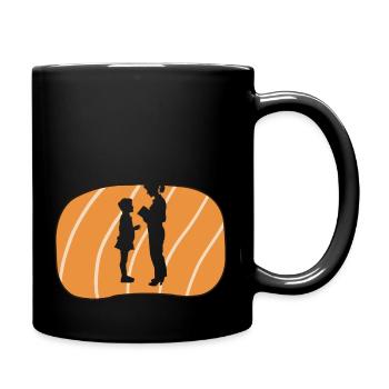 Grundschullehrer Abi Grundschule - Tasse einfarbig - Schwarz - Rechts