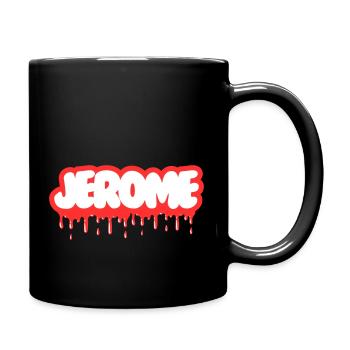 JEROME GRAFFITI - Tasse einfarbig - Schwarz - Rechts