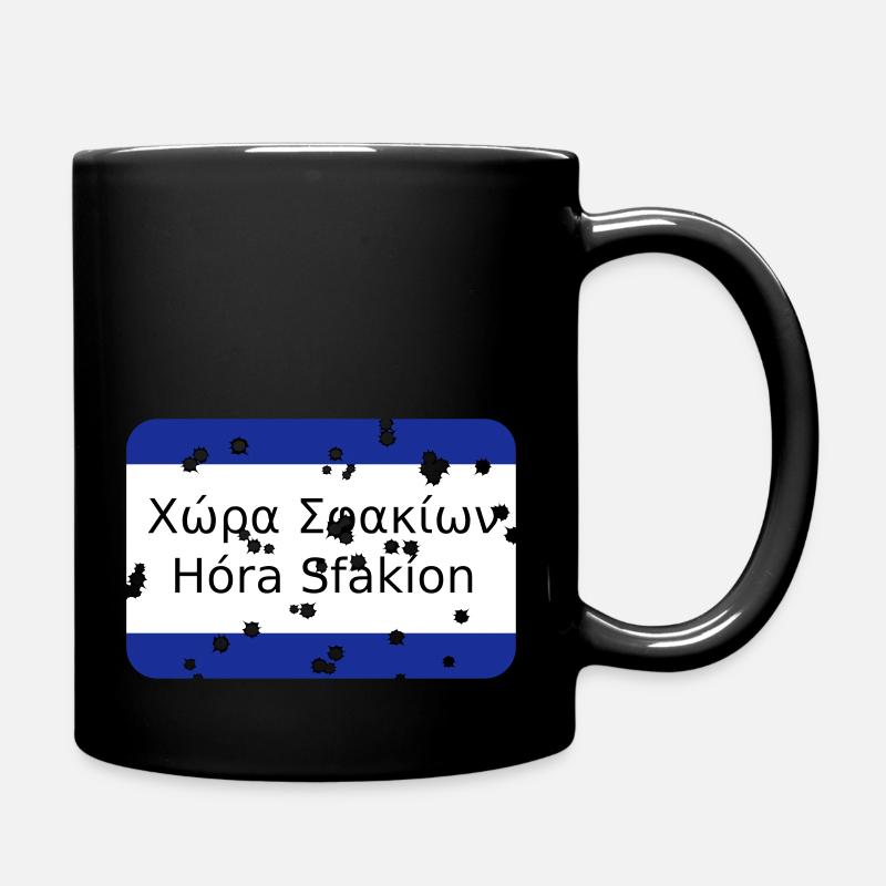 MG sfakia - Mug uni - noir